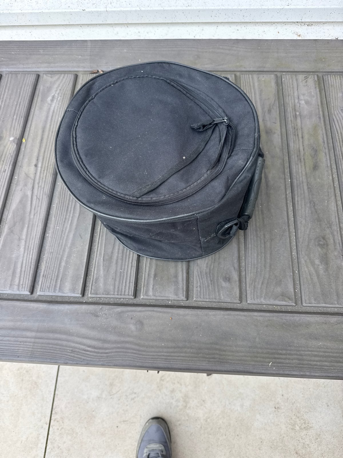 Compacte draagbare BBQ met tas, Ophalen, Zo goed als nieuw