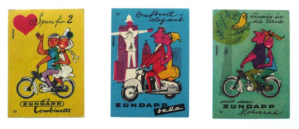 Zündapp Lucifers-Etiketten, 3 stuks (Nieuw), Verzenden, Nieuw, Verpakking