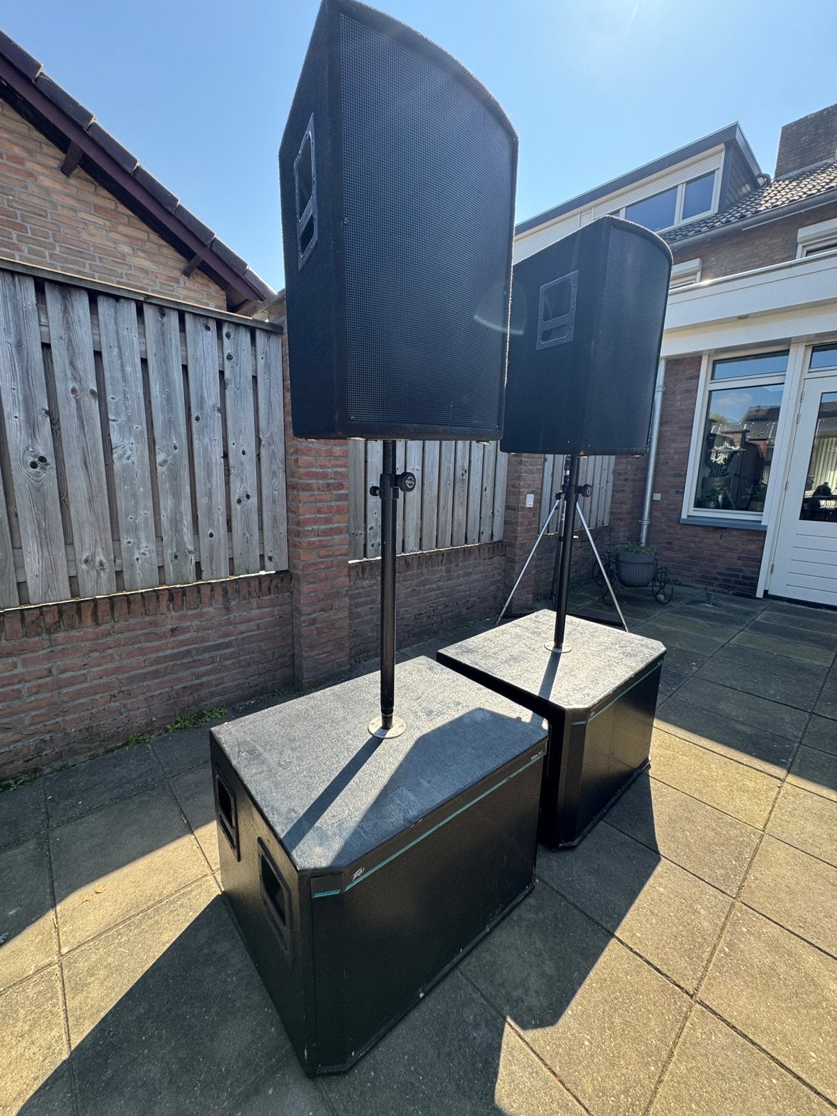 Peavey HiSys speakerset met subwoofers, Audio, Tv en Foto, Luidsprekers, Gebruikt, Speakerset, Ophalen of Verzenden, Geschikt voor surround/home cinema