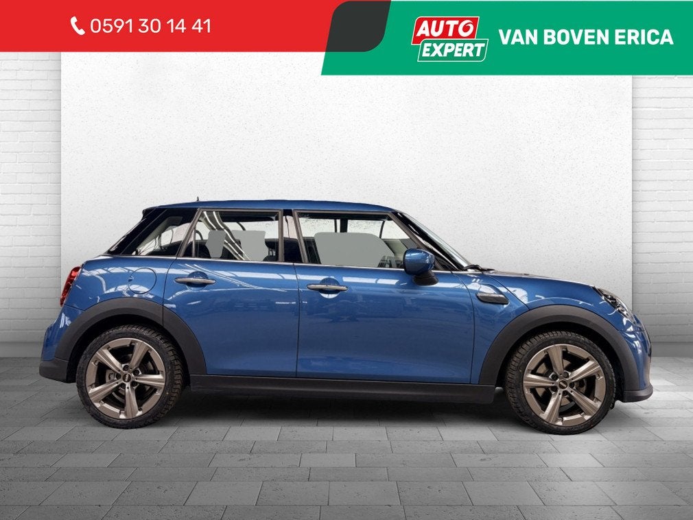 MINI MINI 5-deurs 1.5 Classic Facelift Navi Cruise Clima 17", Auto's, Mini, Stof, Gebruikt, Blauw, Bedrijf