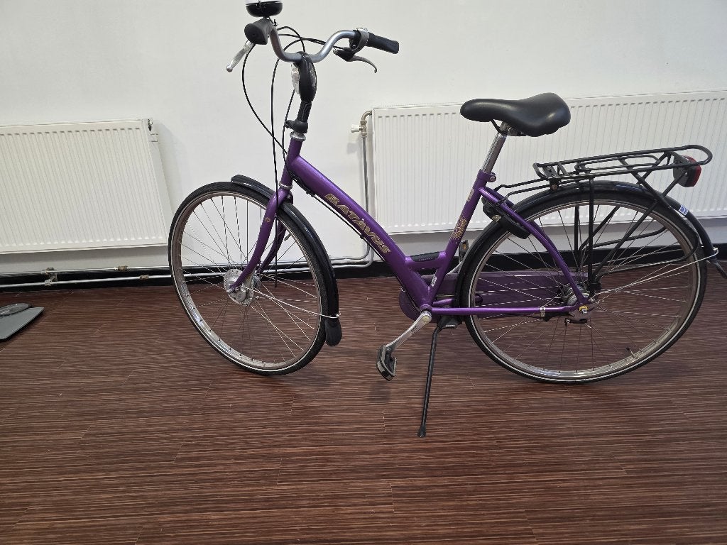 Damesfiets Batavus 3 versnellingen, Fietsen en Brommers, Fietsen | Dames | Damesfietsen, Ophalen, Gebruikt, Versnellingen, Batavus