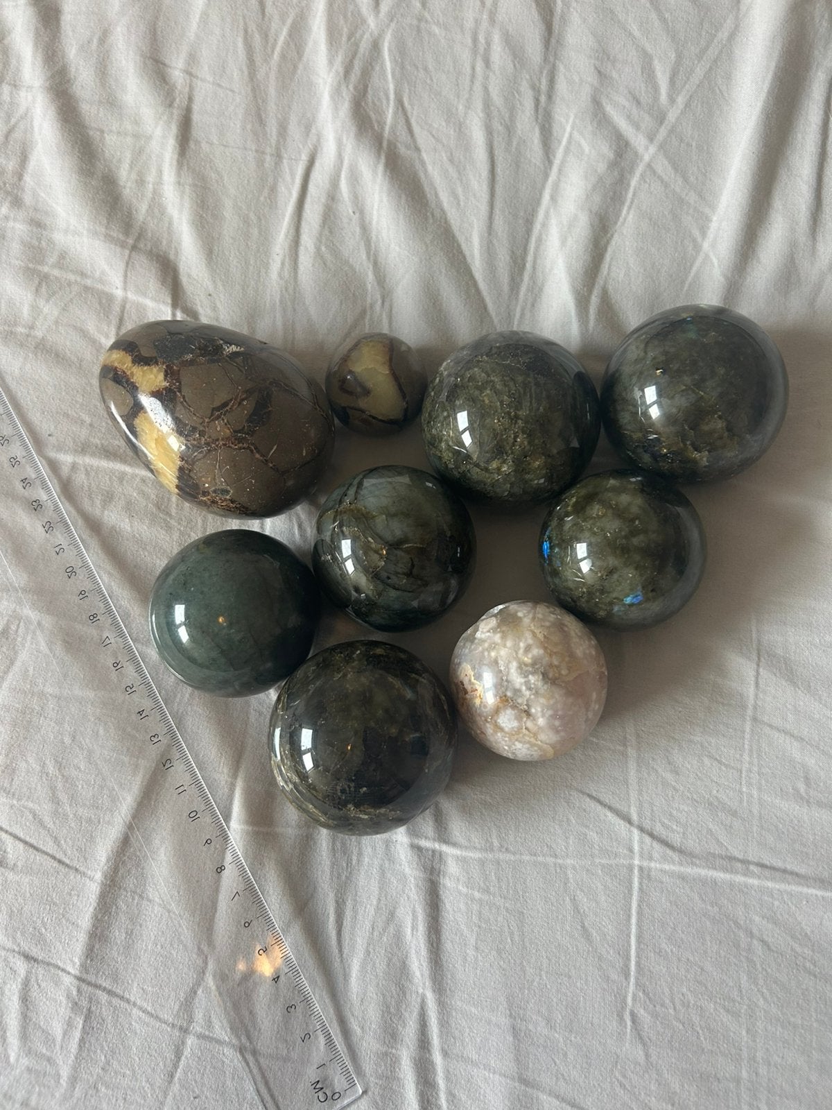 Edelstenen bollen, Ophalen of Verzenden, Mineraal