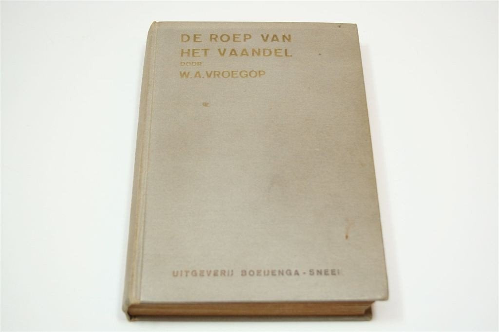 Zeldzaam — Roep Vaandel — Verhaal Wereldoorlog I [1926], Ophalen of Verzenden, Tweede Wereldoorlog, Gelezen, Overige onderwerpen