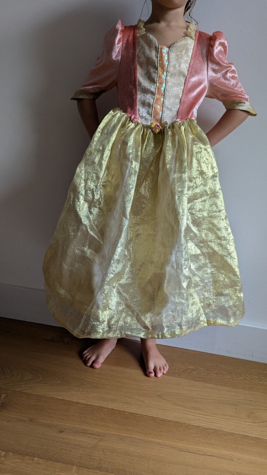 Prinsessenjurk Souza! maat 122/128, Kinderen en Baby's, Gebruikt, Meisje, Ophalen of Verzenden, Jurk of Rok