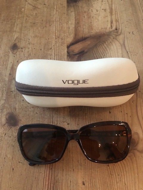 Vogue zonnebril, Overige merken, Zonnebril, Bruin, Nieuw