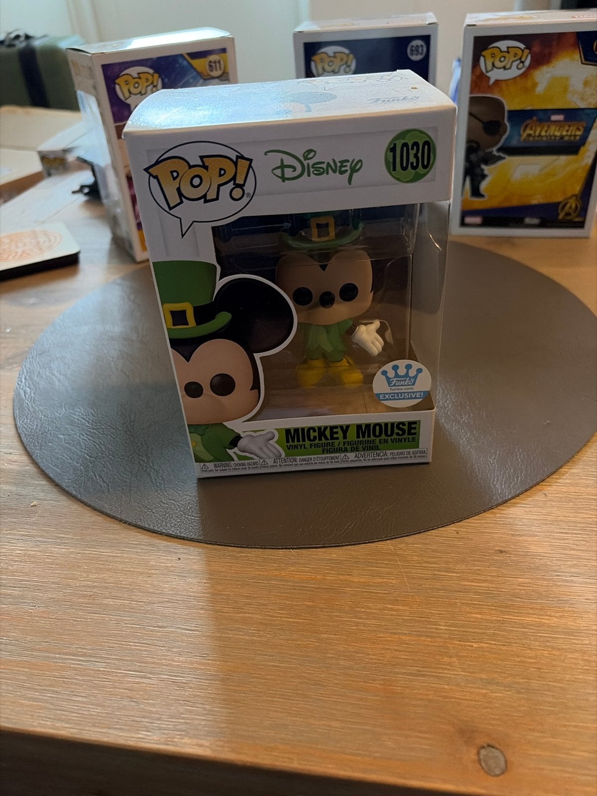 Funko Pop! Disney Mickey Mouse (St. Patrick's Day) #1030, Ophalen of Verzenden, Nieuw