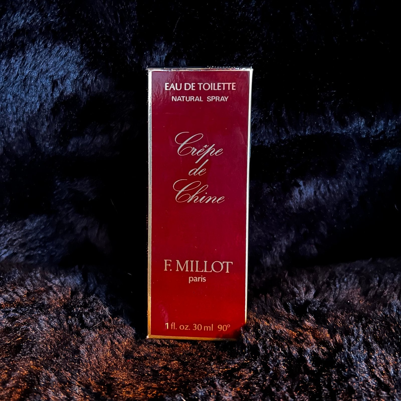 Vintage Crêpe de Chine Eau de Toilette F. Millot 1970-1980, Ophalen of Verzenden, Nieuw