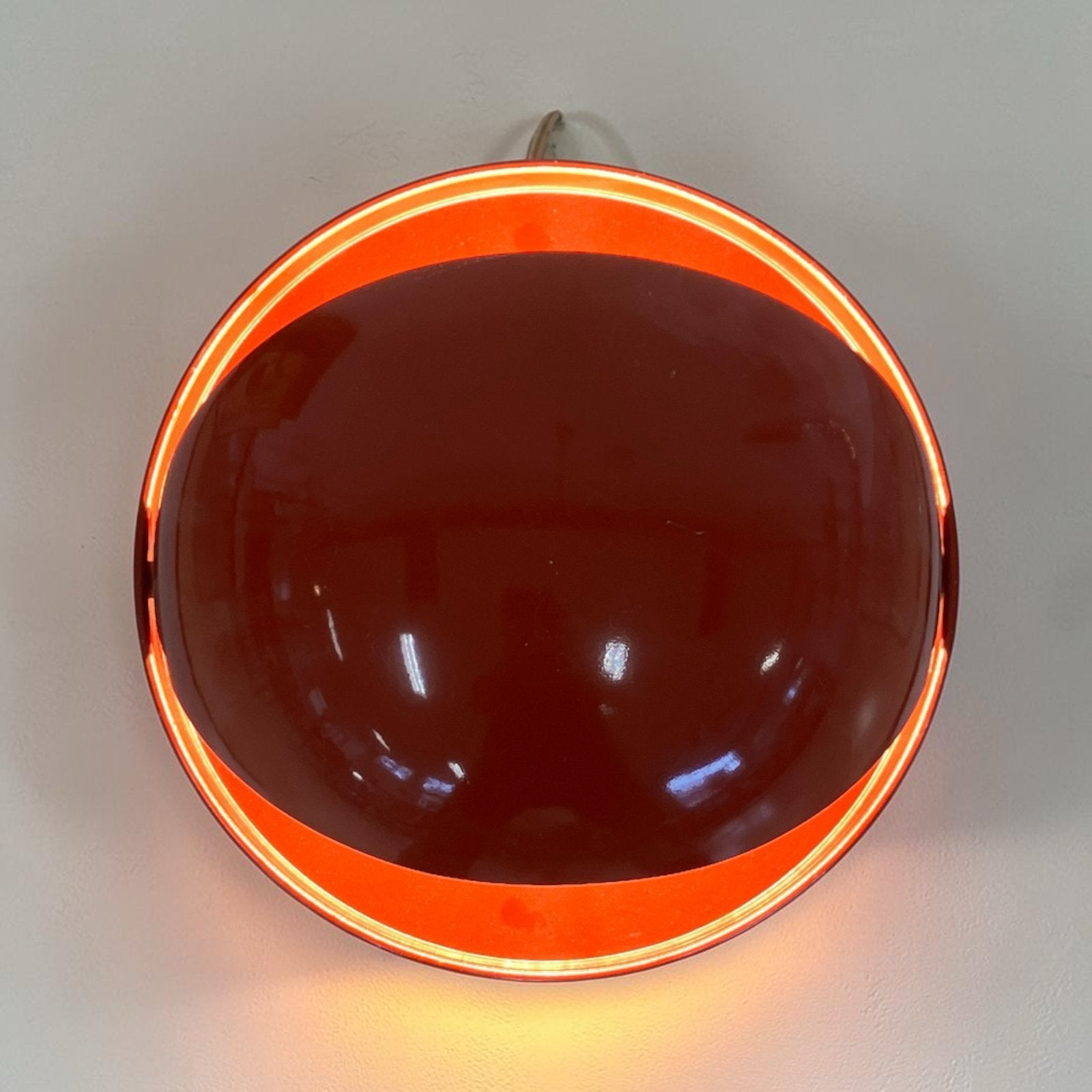 Vintage Dijkstra Eclips wandlamp jaren 60-70, Ophalen of Verzenden
