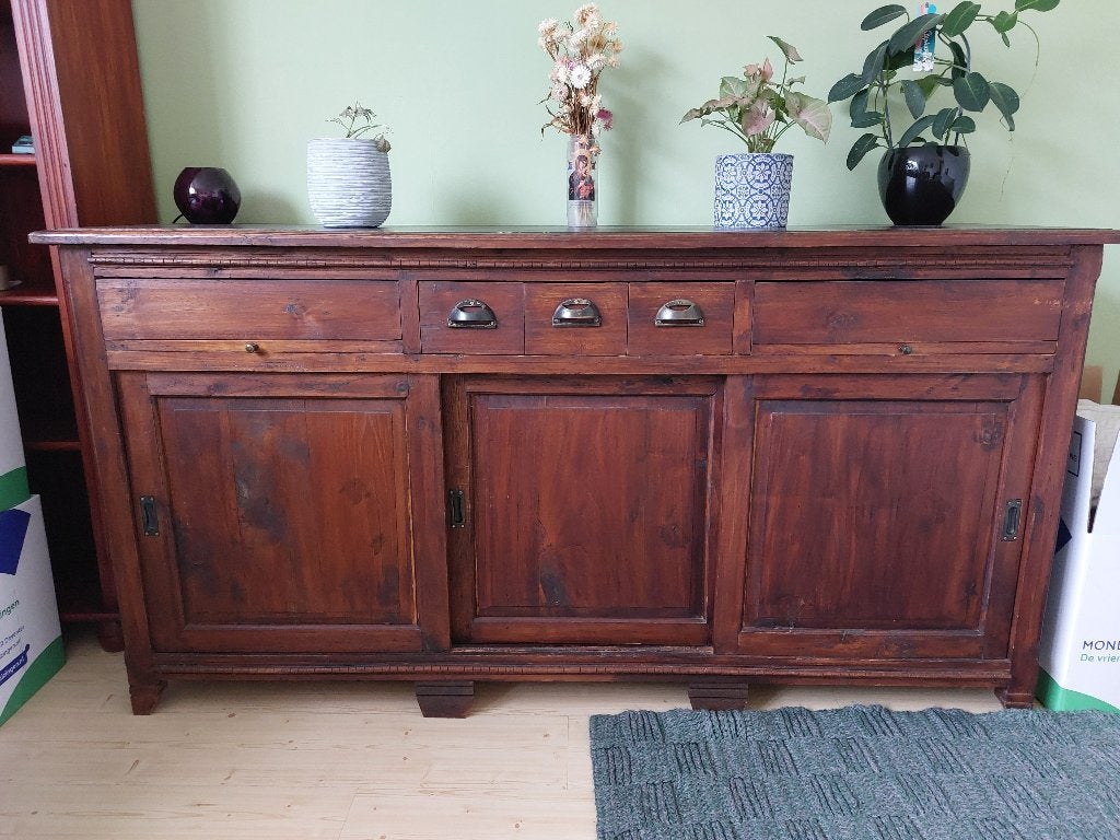 Dressoir, Ophalen, Gebruikt, 150 tot 200 cm, Met deur(en)