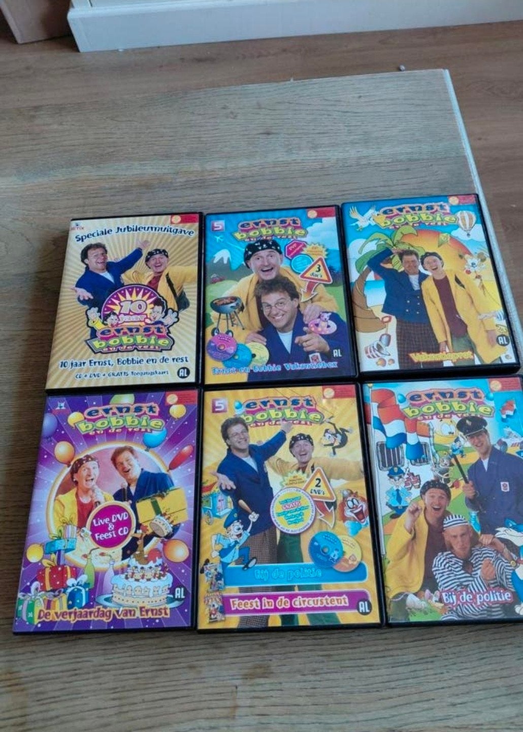 6 Ernst, Bobbie En De Rest DVD's., Cd's en Dvd's, Dvd's | Kinderen en Jeugd, Alle leeftijden, Tv-serie, Ophalen of Verzenden, Zo goed als nieuw