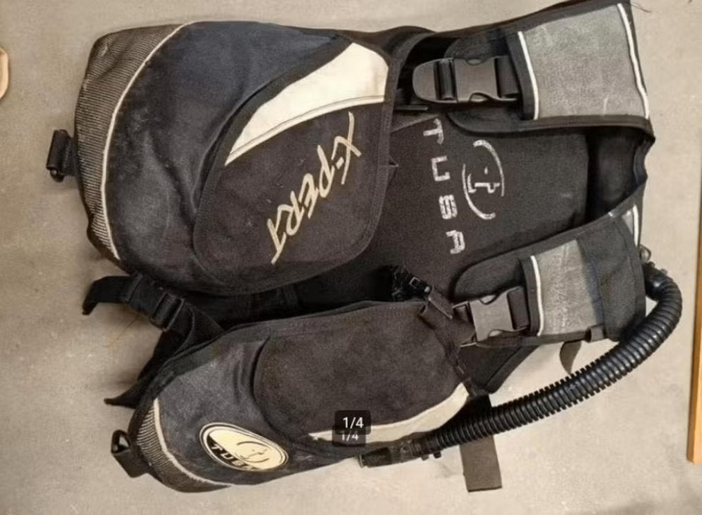 Tusa x pert stabjack trimvest maat ML, Watersport en Boten, Gebruikt, Ophalen of Verzenden, Trimvest of Wing