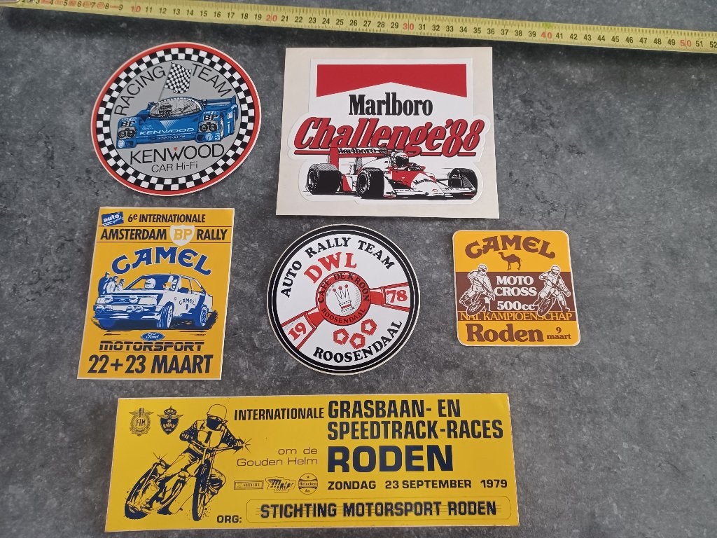 Stickers camel marlboro, Ophalen of Verzenden, Zo goed als nieuw