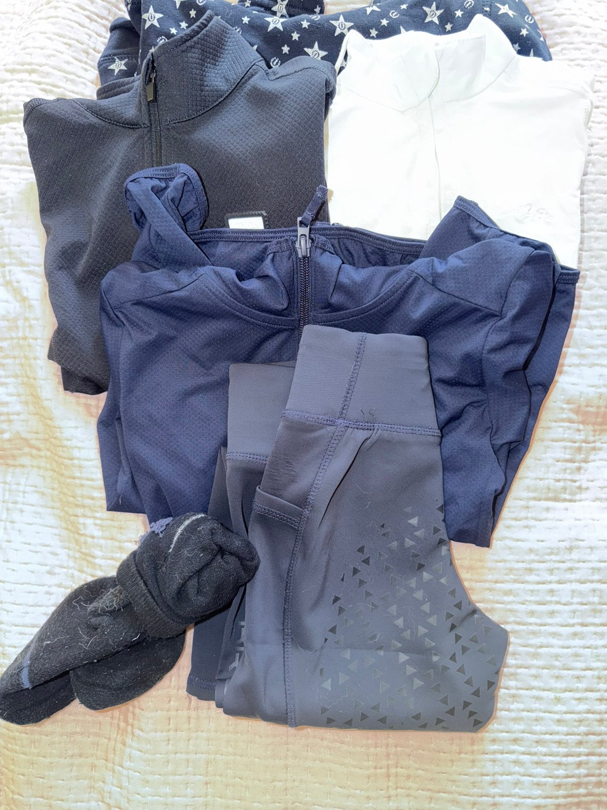 Complete paardrijkleding set voor kind 128/140, Dieren en Toebehoren, Ophalen of Verzenden, Zo goed als nieuw, Dressuur, Bovenkleding