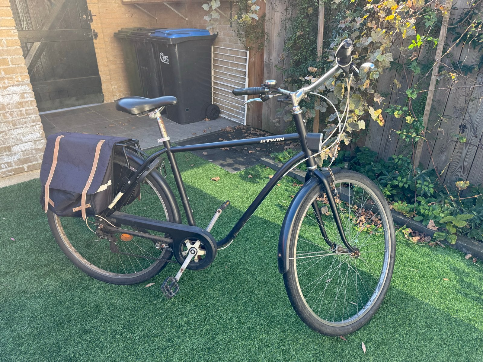 Gebruikte BTwin stadsfiets, Velgrem, Versnellingen, Ophalen, Overige merken
