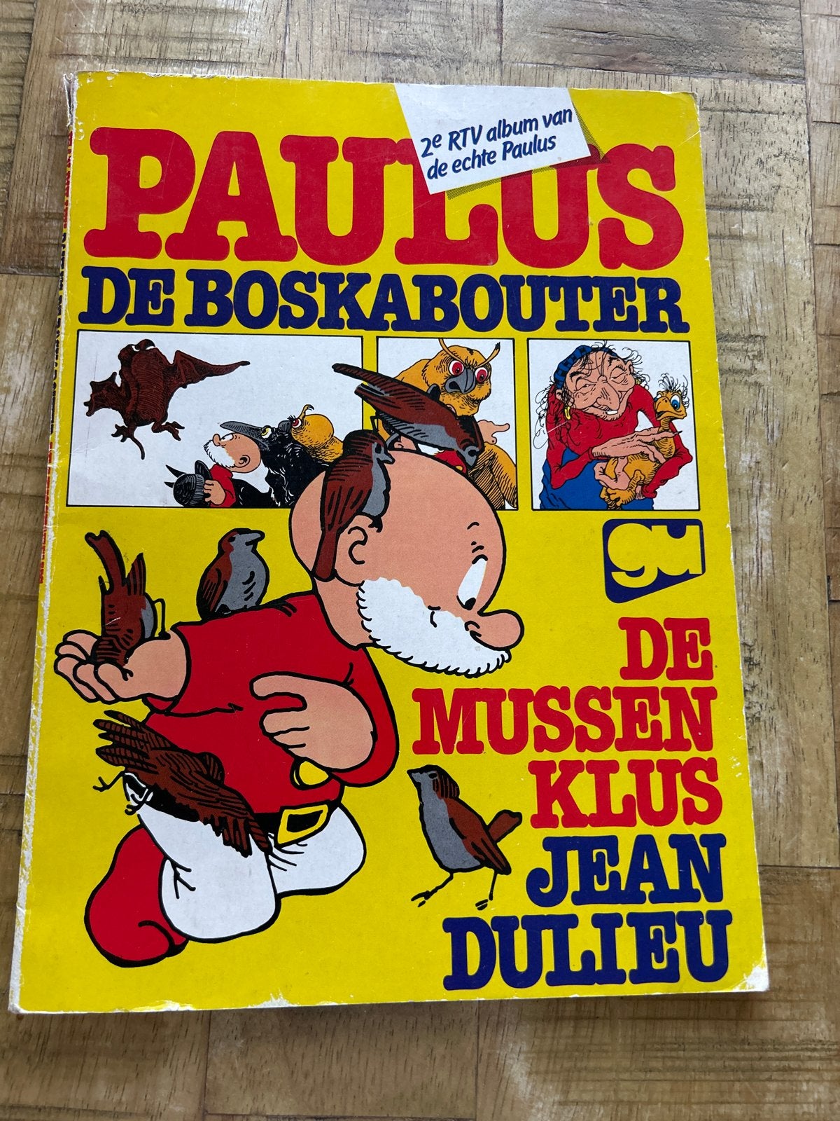 Paulus de Boskabouter - De Mussenklus (2e RTV album), Boeken, Stripboeken, Eén stripboek, Verzenden, Gelezen