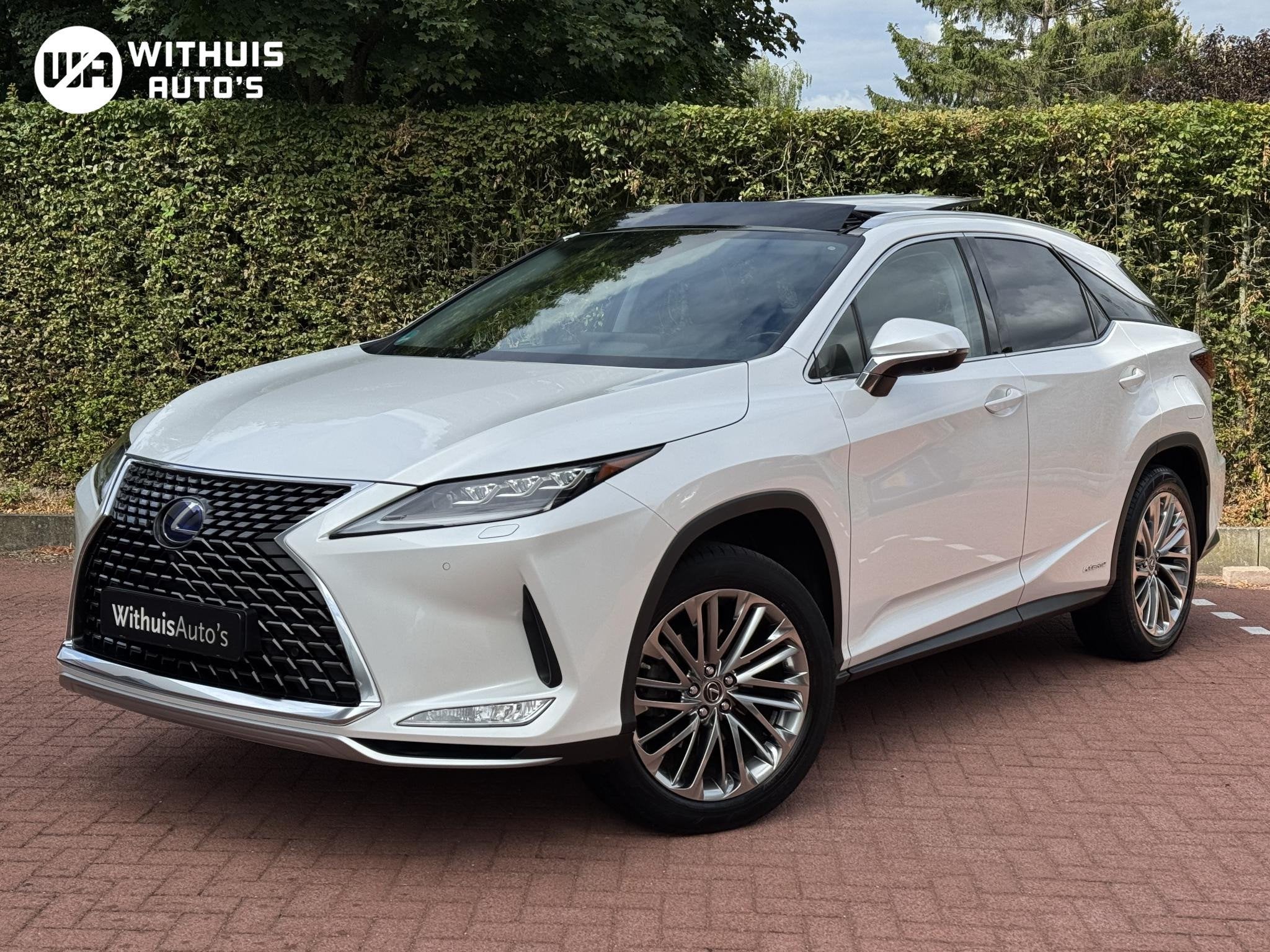 Lexus RX 450h AWD President Trekhaak MarkLevinson Panorama, Auto's, Lexus, Automaat, Gebruikt, Euro 6, Startonderbreker
