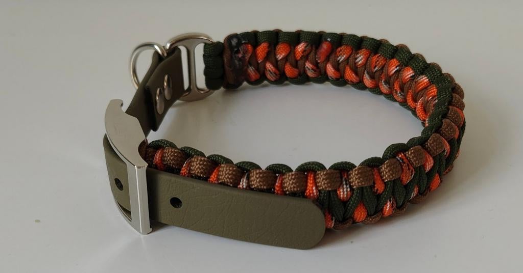 Verstelbare halsband voor nekomtrek 30t/m35cm., Dieren en Toebehoren, Ophalen of Verzenden, Nieuw