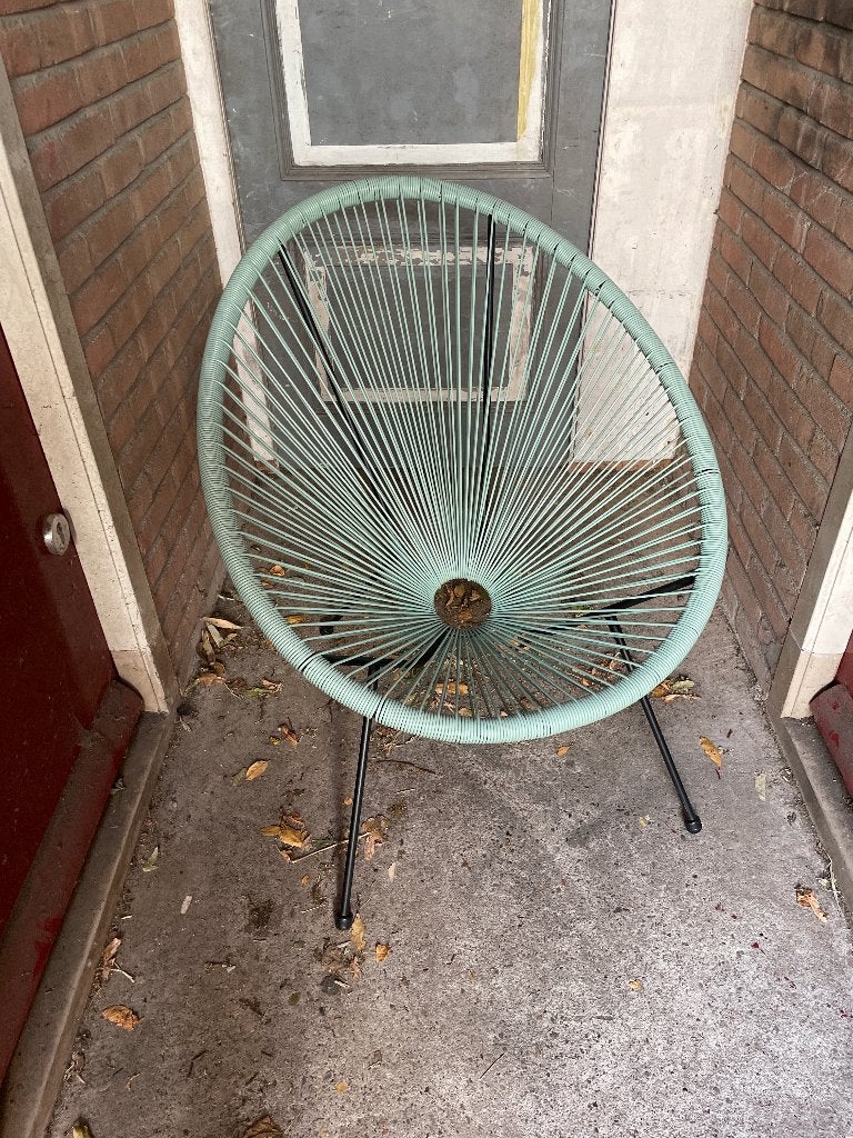 Tuin lounge stoel, Ophalen, Gebruikt
