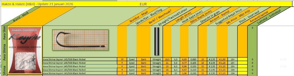 Haken & Haken, Watersport en Boten, Verzenden, Nieuw, Haak