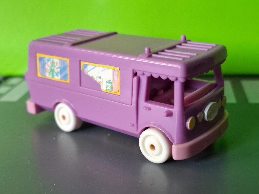 Bluebird - Polly Pocket Stable on the Go Camper [paars], Ophalen of Verzenden, Gebruikt, Auto