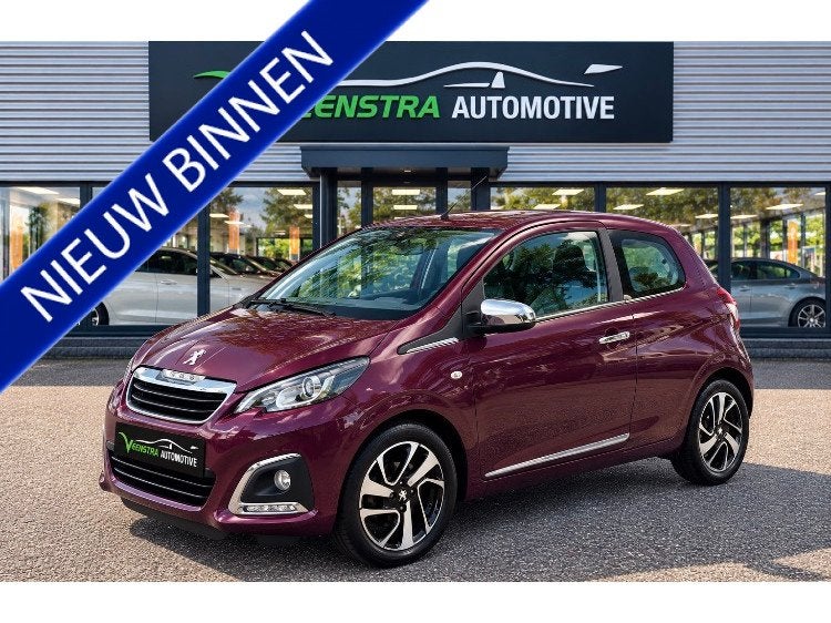 Peugeot 108 1.0 e-VTi Allure | Nw APK | slechts 93.000 km |, Auto's, Voorwielaandrijving, Stof, Gebruikt, Overige kleuren