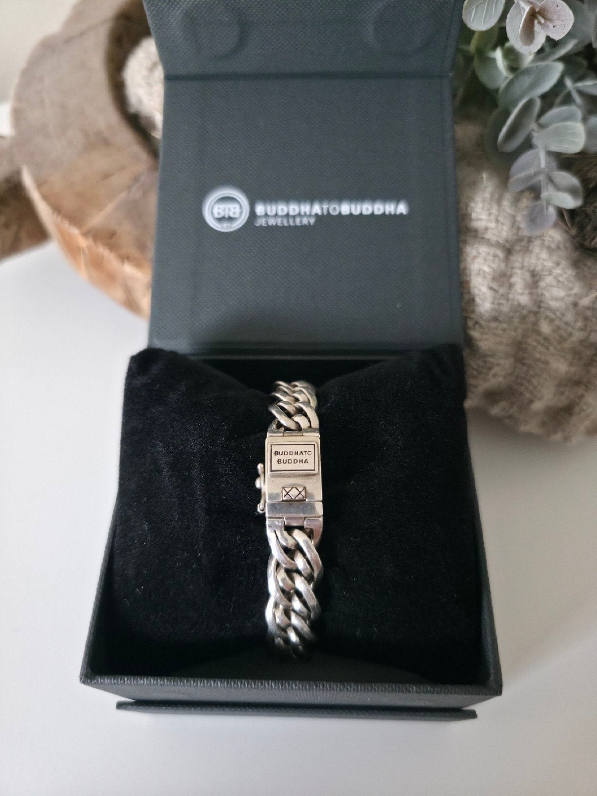 Buddha to Buddha armband Nathalie XS, Ophalen, Zo goed als nieuw, Zilver, Zilver