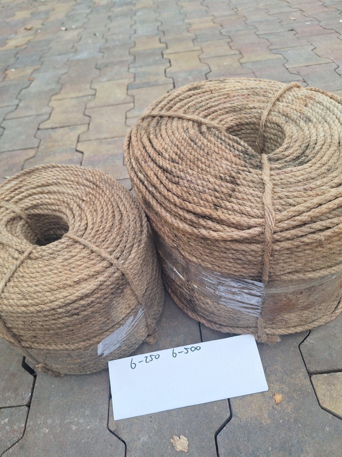Jute touw 6 mm 250 m, Ophalen of Verzenden, Nieuw