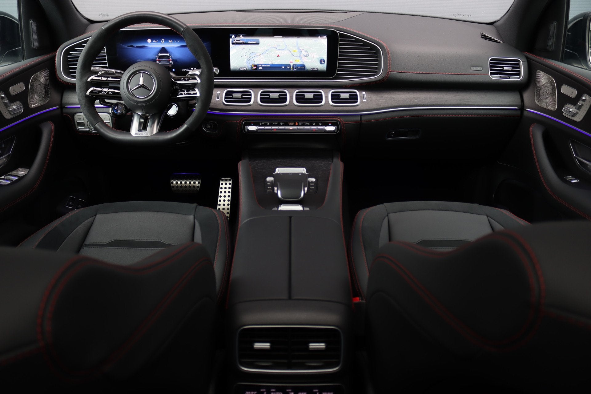 Mercedes-Benz GLE AMG 53 Hybrid 4MATIC+ | Luchtvering | Dist, Auto's, Dealer onderhouden, Gebruikt, GLE, Wit
