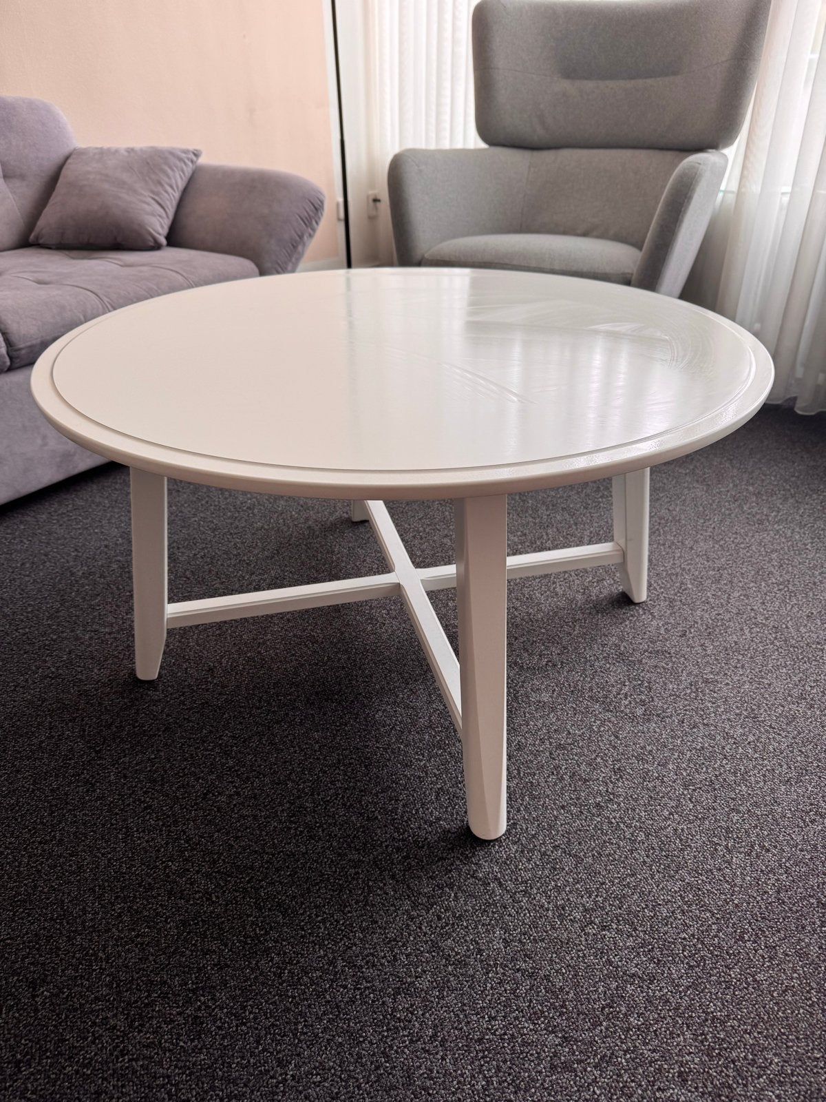 Ikea kragsta tafel, Ophalen, Gebruikt, Rond, 50 tot 100 cm