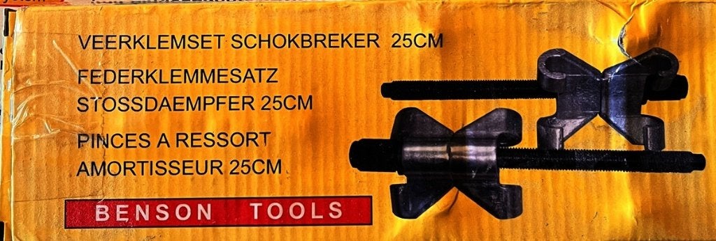 OPRUIMING! Verenklemmen / veerklem set 25 cm, ., Nieuw, Ophalen of Verzenden, .