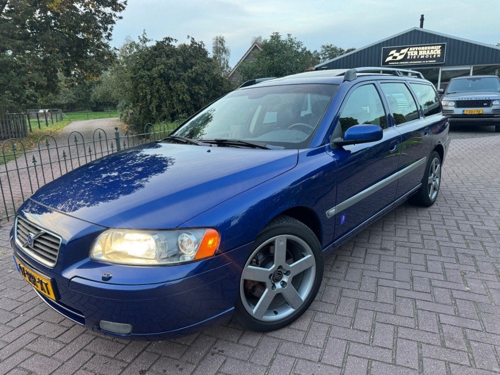 Volvo V70 V70 2.5T Ocean Race*Org NL*Schuifdak*, Auto's, Automaat, Blauw, 2521 cc, 93 €/maand