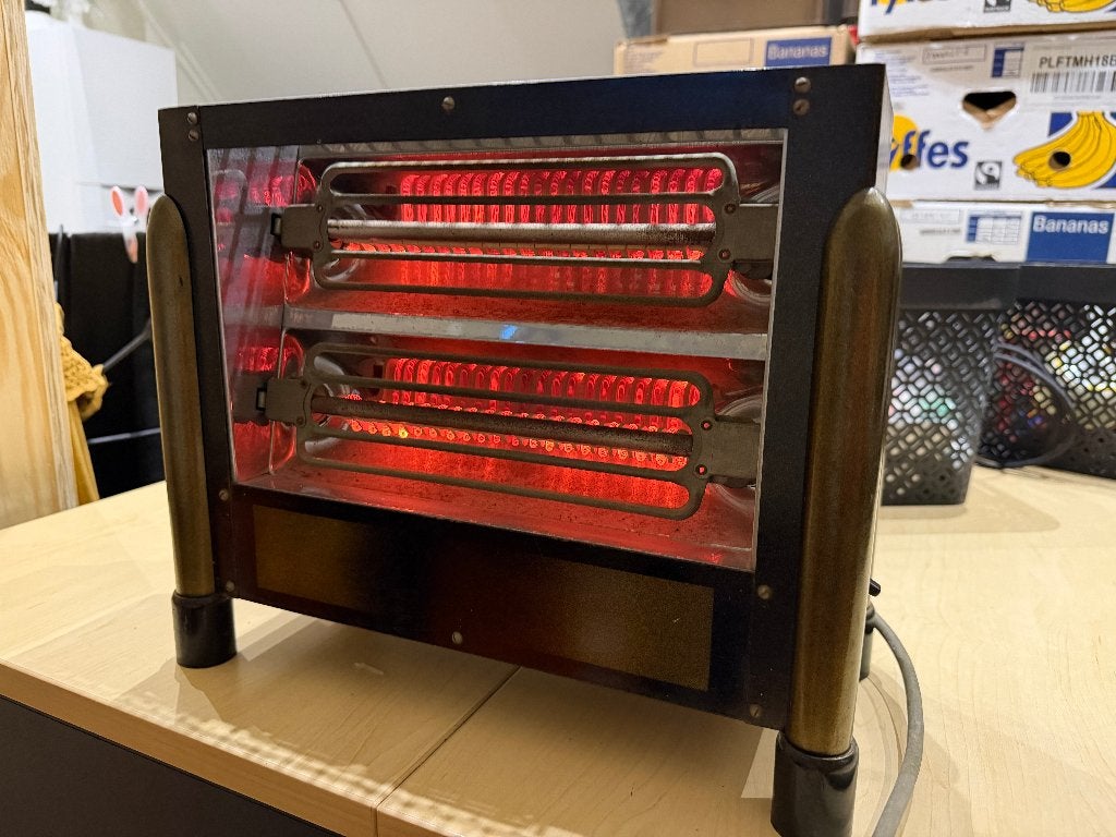 ✅ Inventum Straalkachel verwarming - Type 1021 nummer 254, 30 tot 80 cm, Gebruikt, Kachel, Minder dan 60 cm