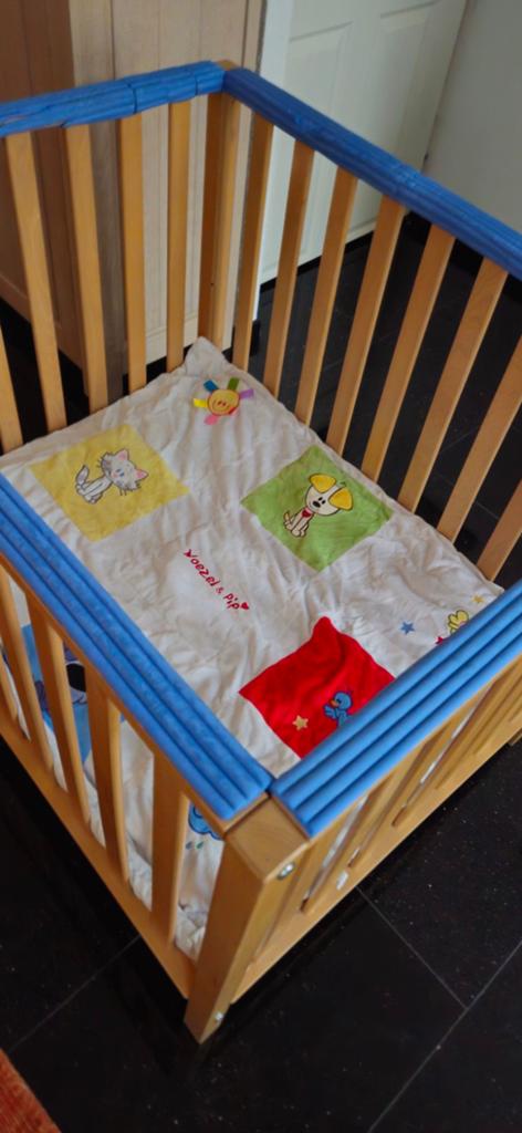 Babybox met matras, matrashoes & Wip en Woezel boxkleed, Ophalen