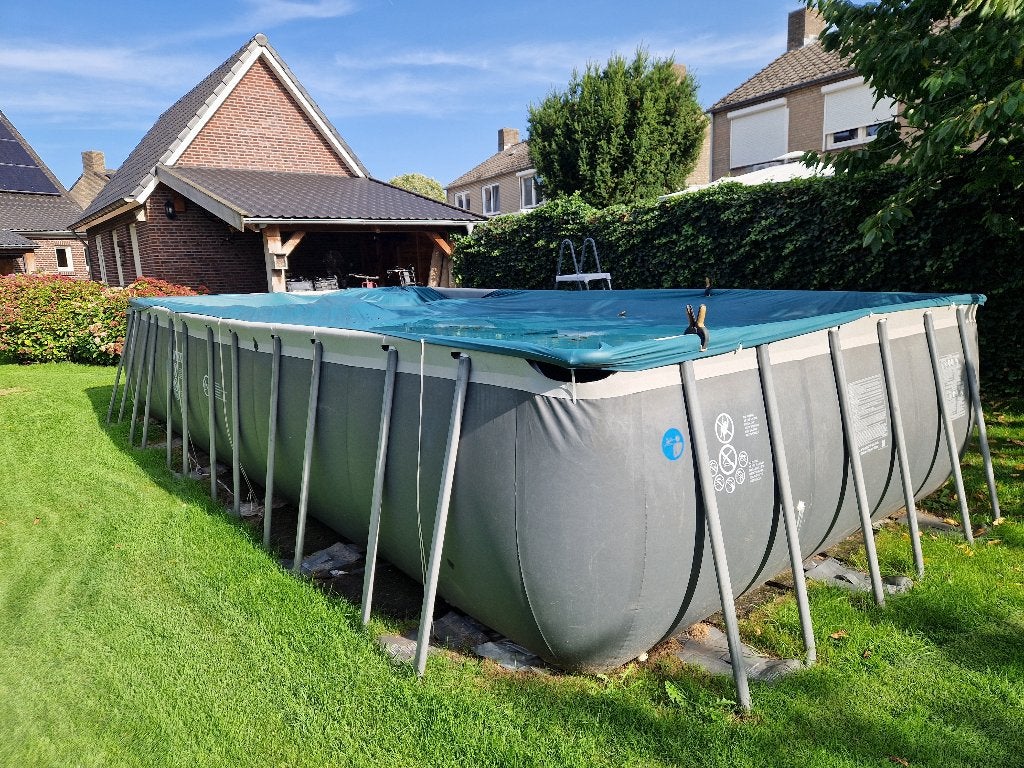 Intex zwembad compleet!, Gebruikt, 300 cm of meer, Rechthoekig, Ophalen