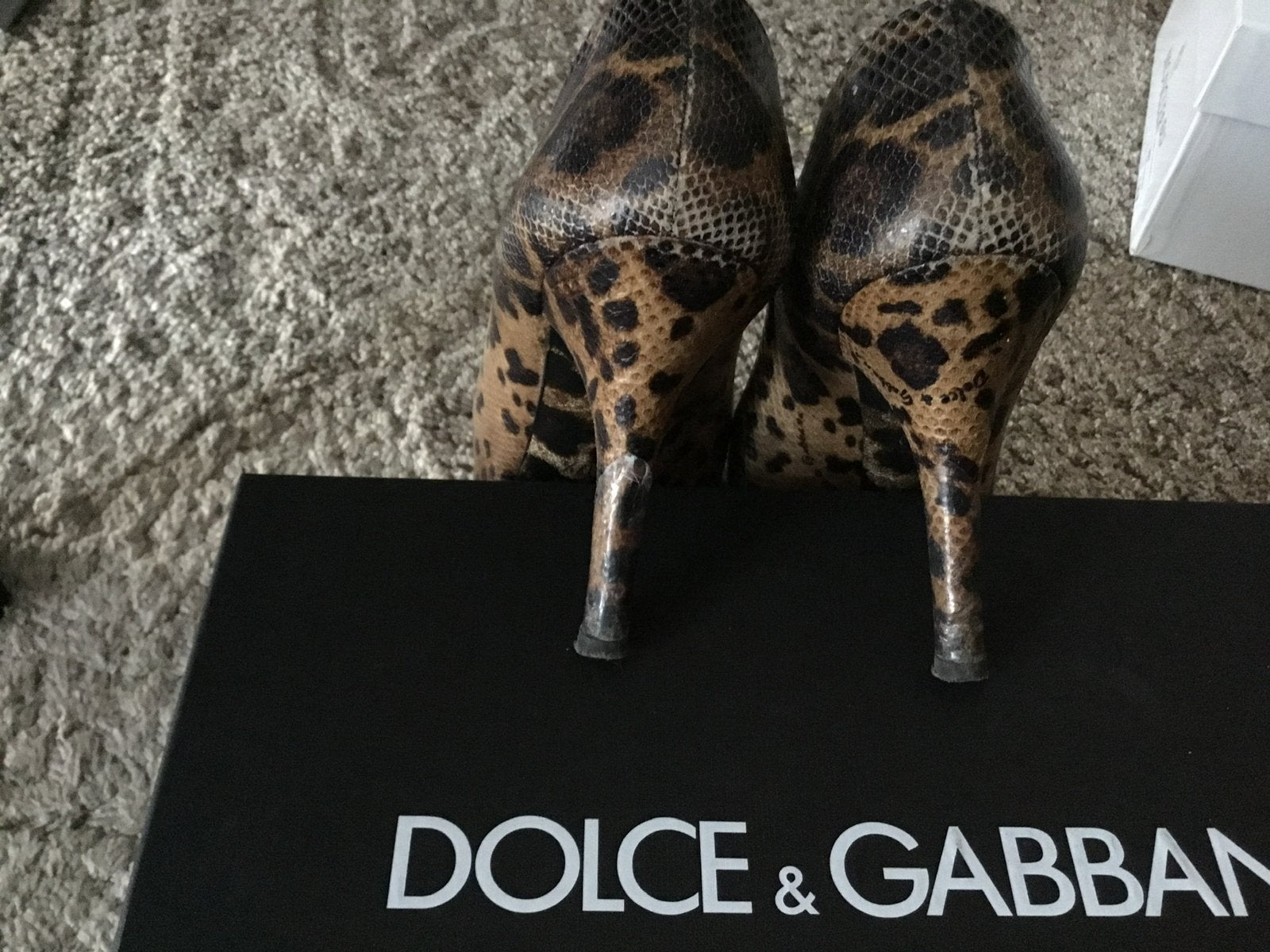 DOLCE & GABBANA pumps maat 37 origineel, D, Pumps, Bruin, Ophalen of Verzenden