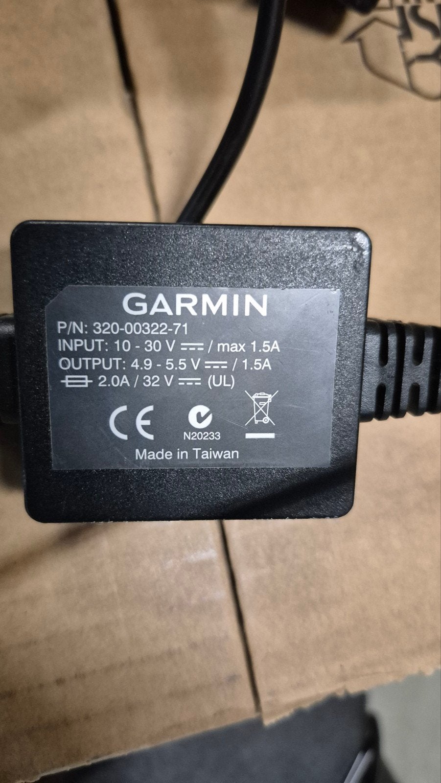 garmin navigatie steun + lader motorfiets, Motoren, Ophalen of Verzenden, Zo goed als nieuw