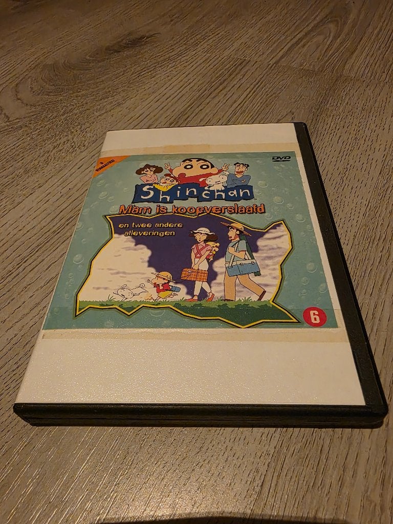 Shinchan Mam is koopverslaafd DVD, Gebruikt, Inclusief doosje, Animatie, Anime (Japans)