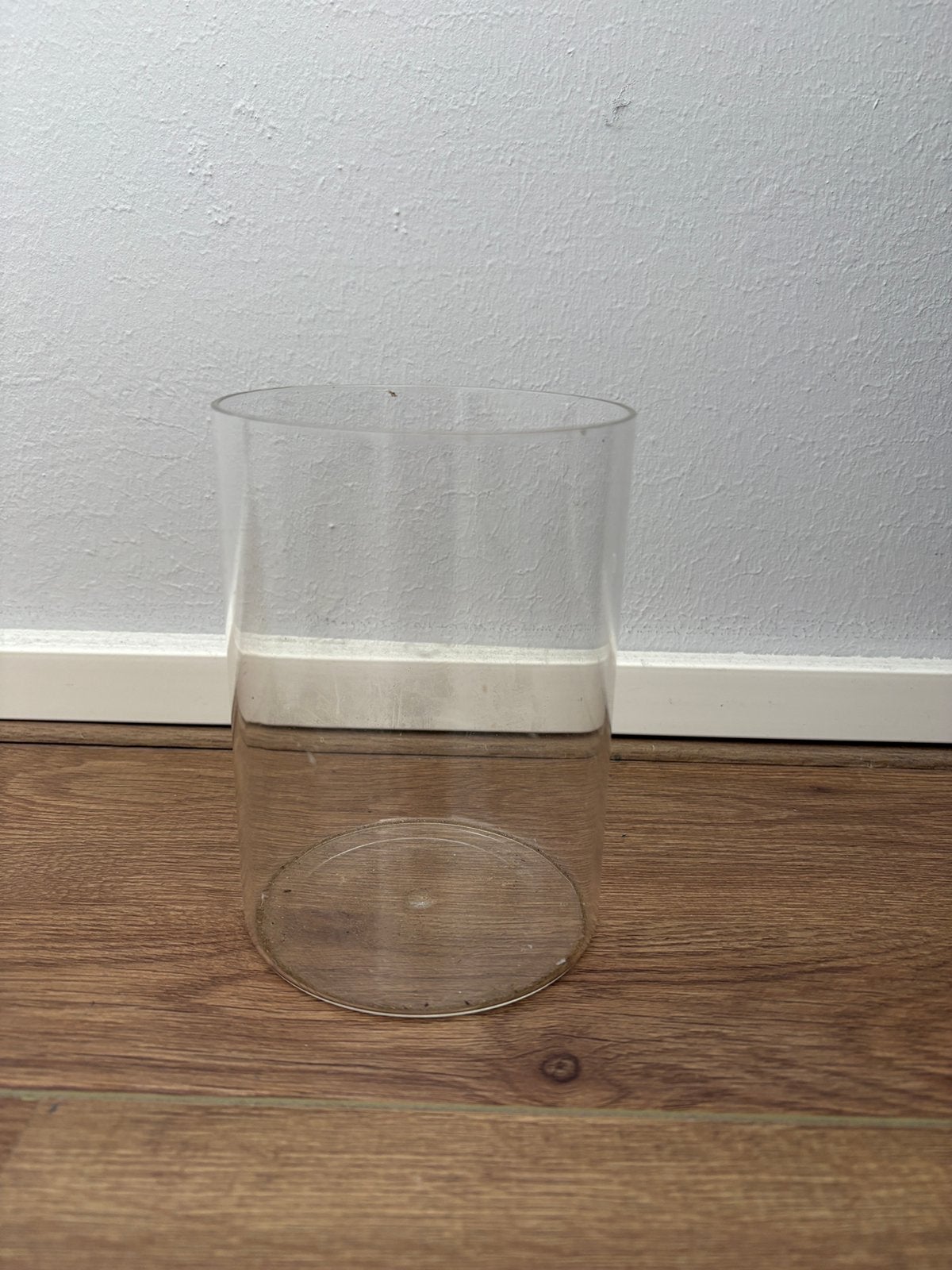 Mooie vaas, Ophalen, Zo goed als nieuw, Transparant, Glas