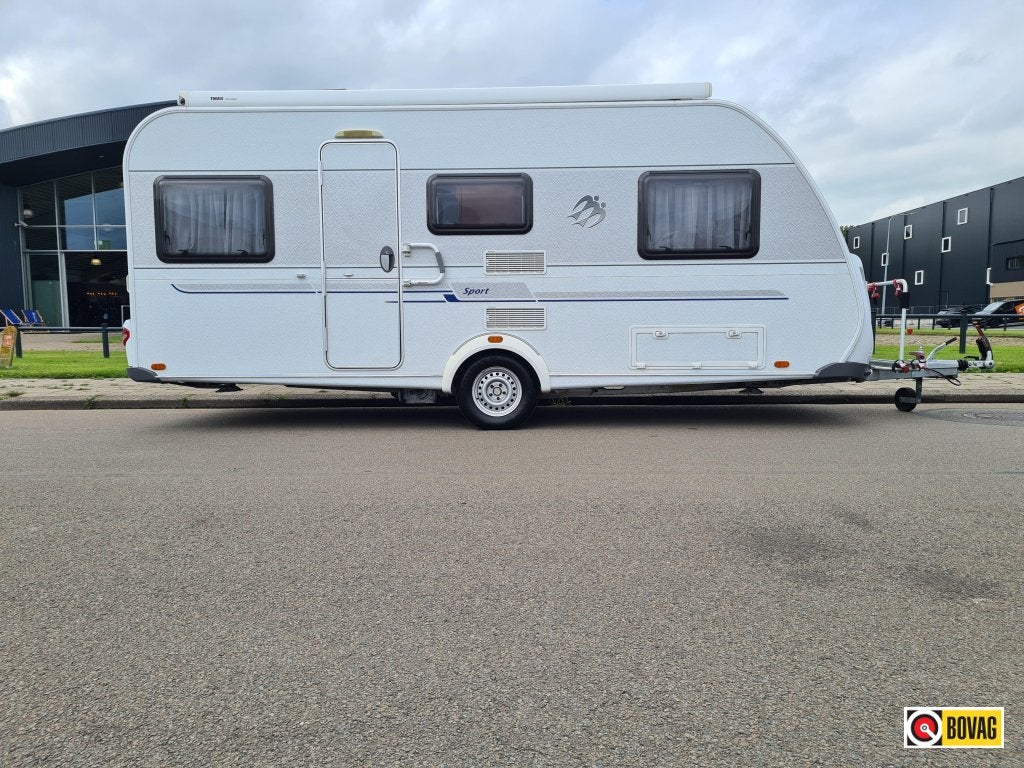Knaus Sport 500 EU -2012/2014- Mover, Caravans en Kamperen, Caravans, Rondzit, Bedrijf, 5 tot 6 meter, Knaus