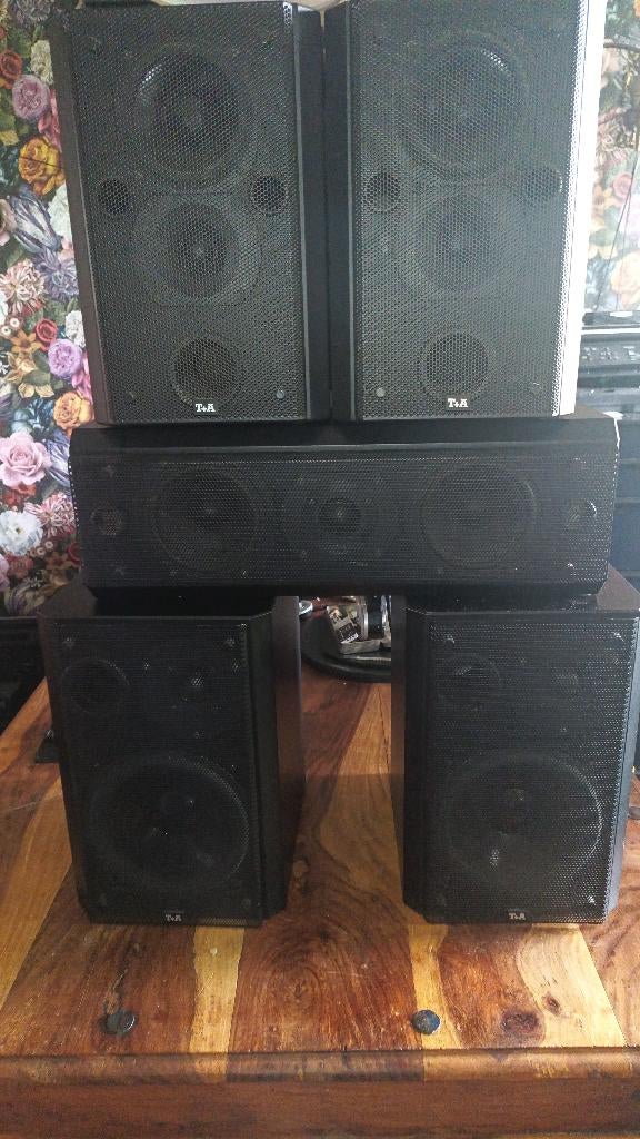 T+A Boxenset, Zo goed als nieuw, Complete surroundset, 120 watt of meer, Ophalen