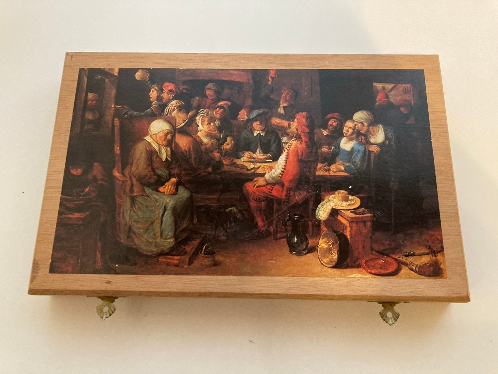 Vintage Vander Elst Mercator Club sigaren doos met sigaren, Ophalen of Verzenden