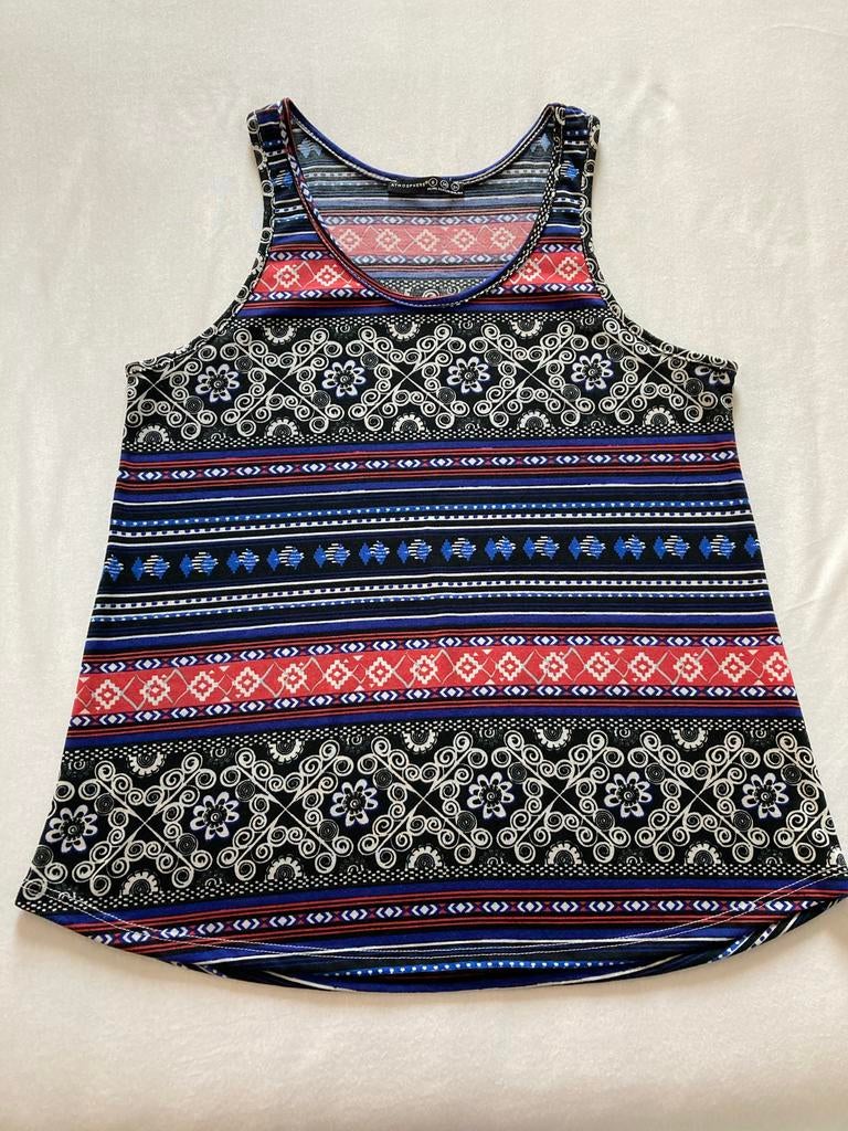 Atmosphere mouwloze top met print - Maat 36 (S), Kleding | Dames, Overige kleuren, Ophalen of Verzenden, Zo goed als nieuw, Maat 36 (S)