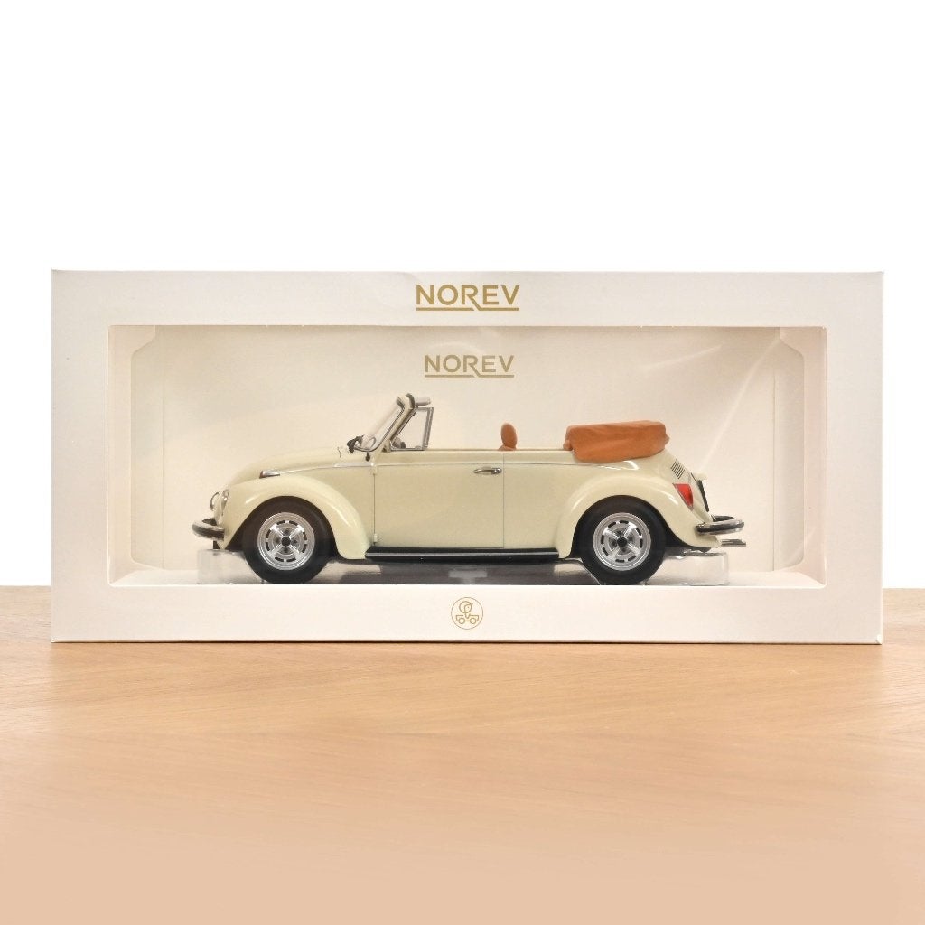 VW 1303 Cabriolet 1972  Ivoor schaal 1/18 NOREV REF. 188535, Verzenden, Nieuw, Auto, Norev