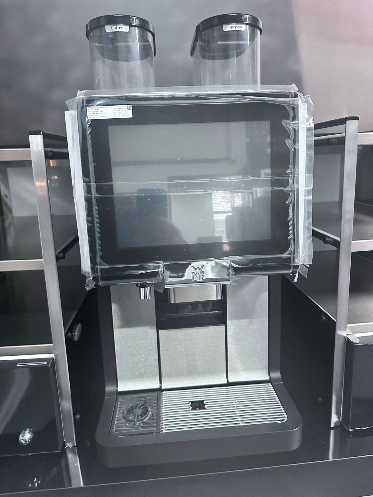 Wmf 5000 S+ nieuwste model, 10 kopjes of meer, Ophalen, Refurbished, Koffiemachine