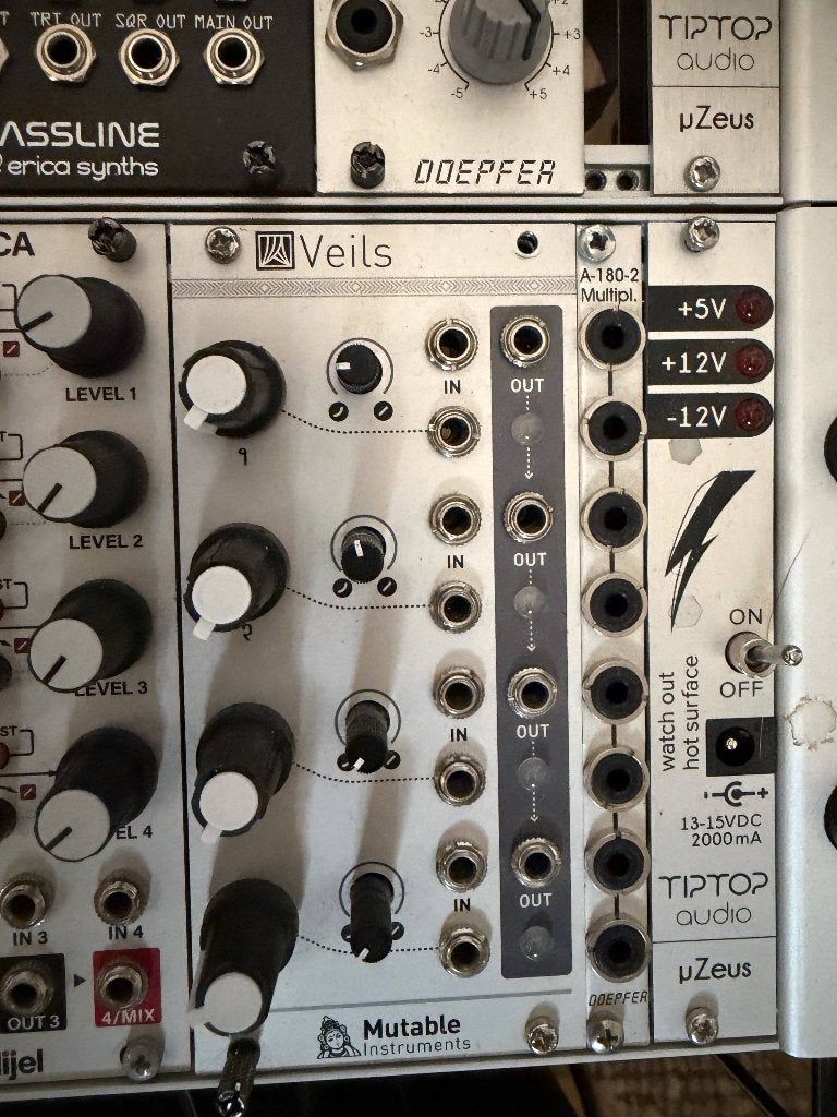 Mutuable Instruments; Veils, Muziek en Instrumenten, Ophalen of Verzenden, Zo goed als nieuw, Overige merken