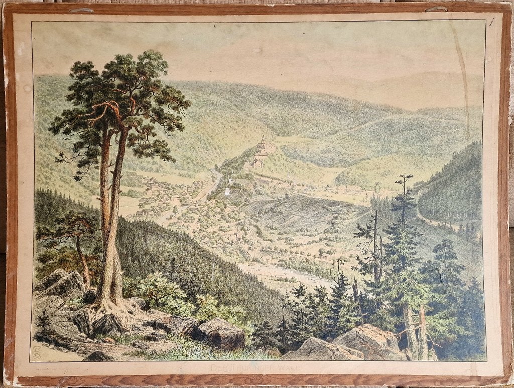 Der Thuringer Wald, Antiek en Kunst, Ophalen, Geschiedenis