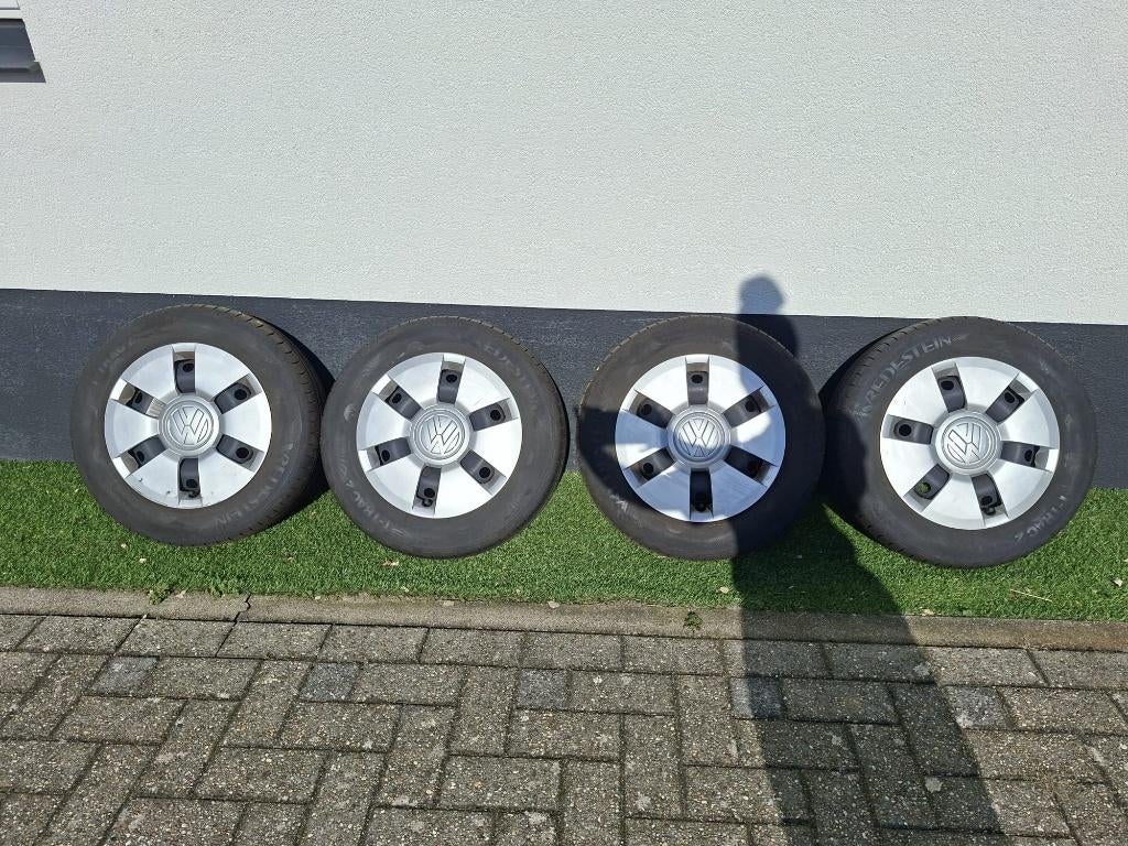 Autobanden Vredestein incl. velgen Volkswagen Up, Auto-onderdelen, Ophalen, Gebruikt, Banden en Velgen, Overige maten