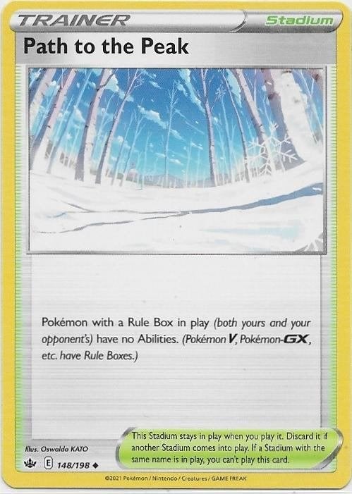 Chilling Reign,  Path to the Peak [uncommon] 148/198, Verzenden, Nieuw, Losse kaart