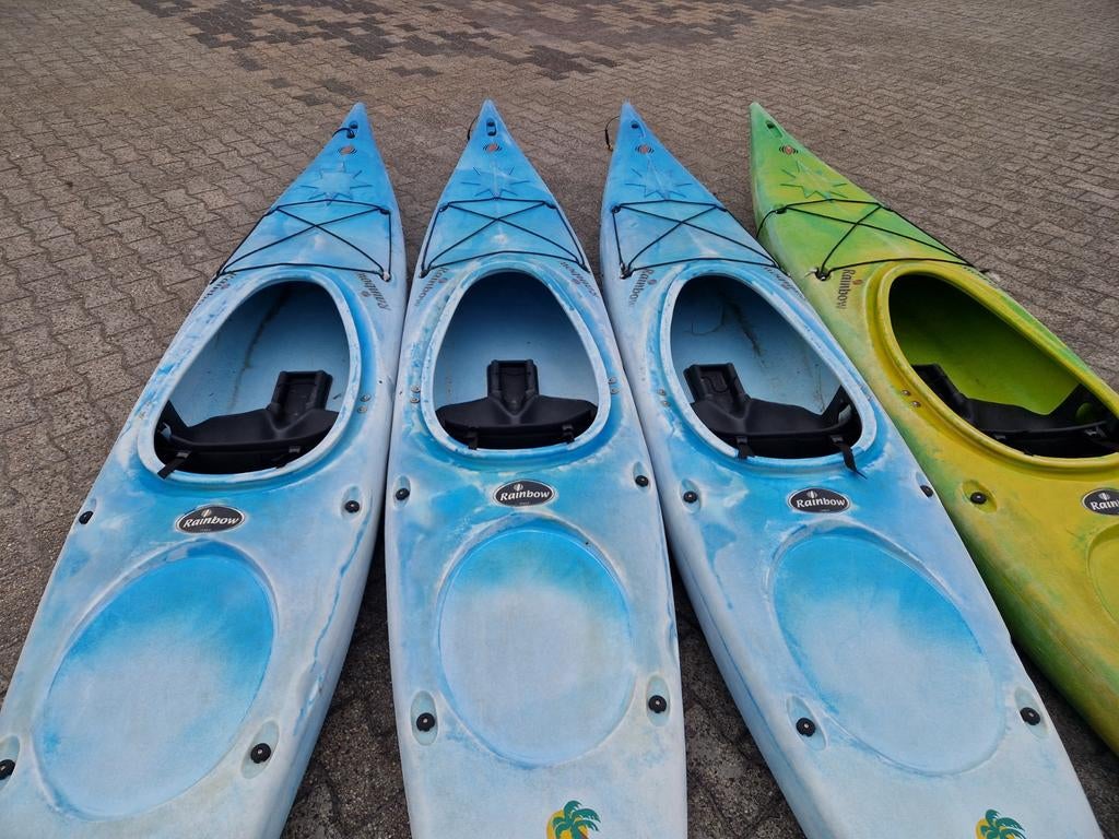 4 x Rainbow Oasis 3.90 incl. peddel NU €125!!!, Watersport en Boten, Ophalen, Italie, Gebruikt, Eén persoon