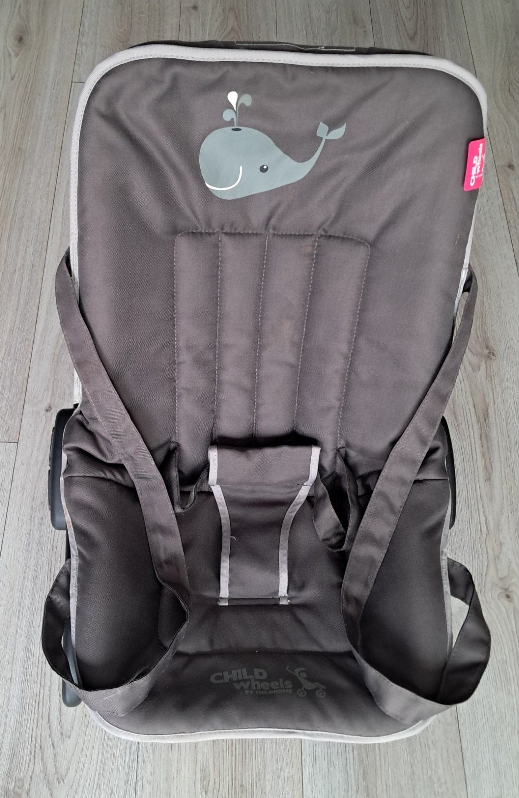 Childwheels Childhome kinderstoel/wipstoelinzet walvis, Kinderen en Baby's, Wipstoeltjes, Ophalen of Verzenden, Zo goed als nieuw